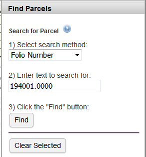 Find Parcels